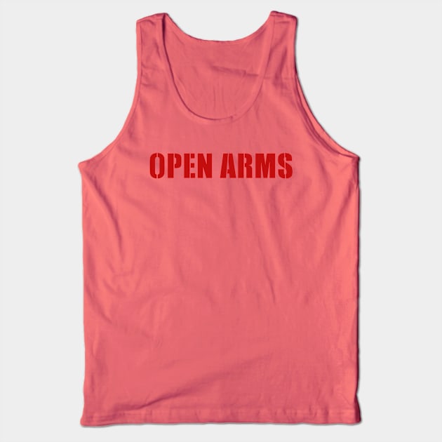 Open arms Tank Top by santhiyou